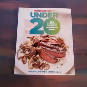 NEW 2003 Weight Watchers Under 20 Cookbook - Softcover